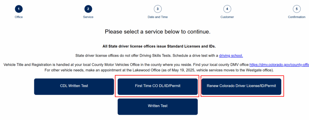 requisitos para real id colorado