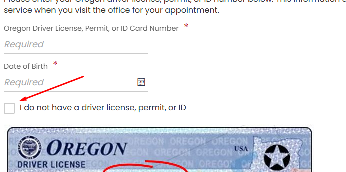 real id oregon español