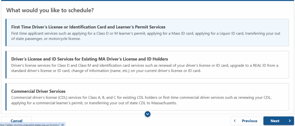 como sacar un real id en massachusetts