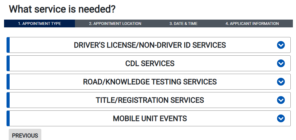 cita para real id nj