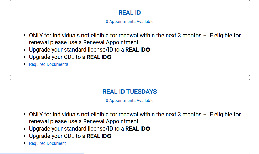 real id thursdays new jersey